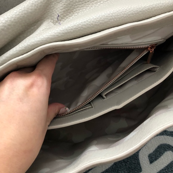 Dagne Dover Simone Satchel in Bone - Picture 2 of 16